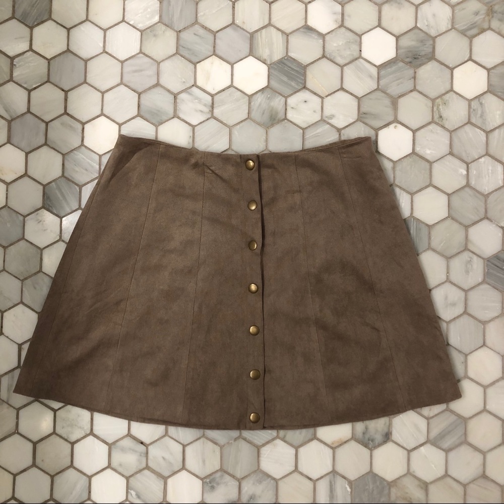 Altar’d State Suede Skirt NWT Size L